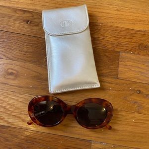 Crap eyewear tortoise sunglasses